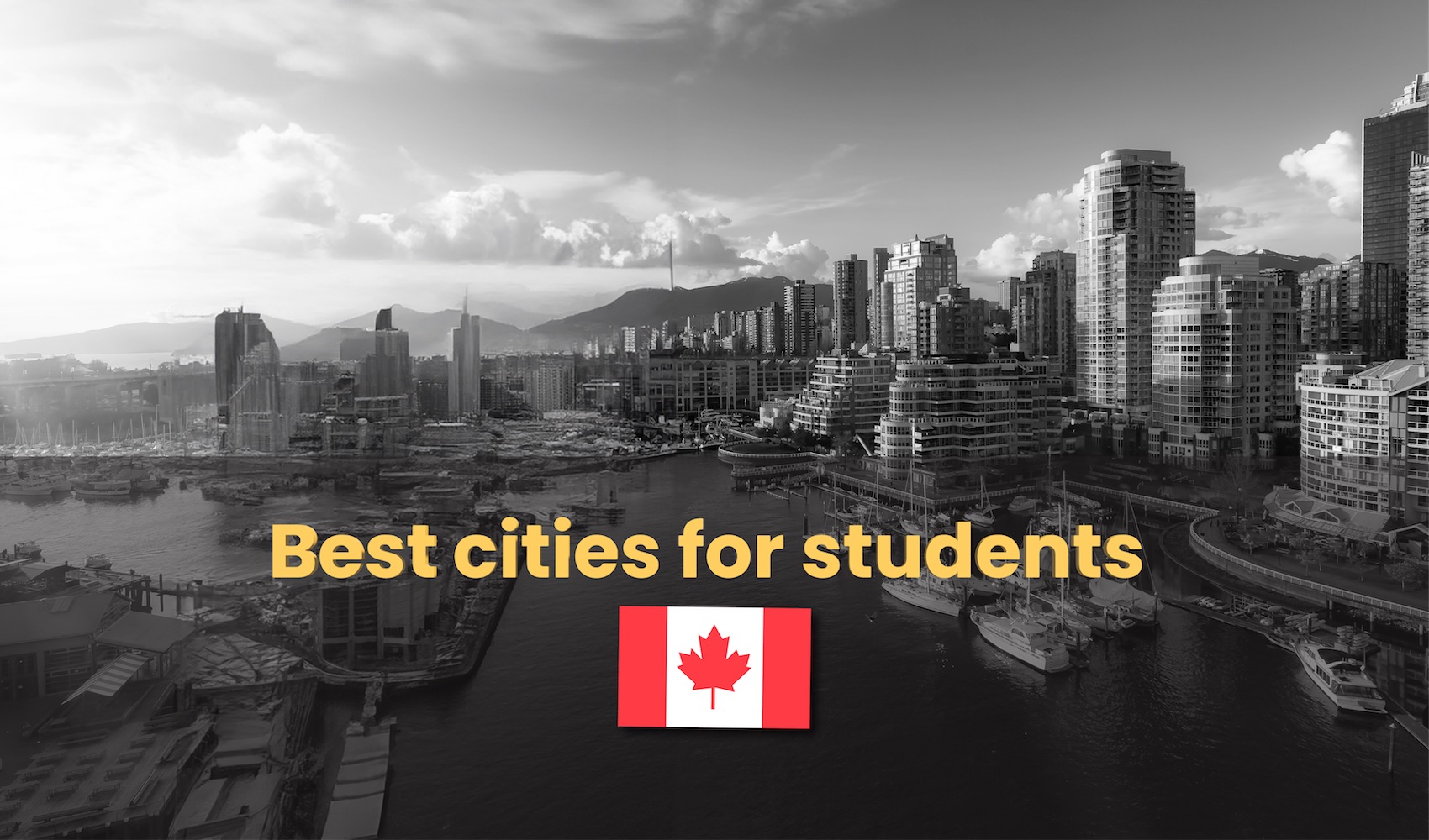 best cities for students in canada