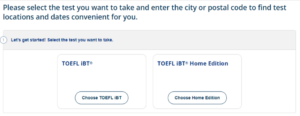 toefl exam dates