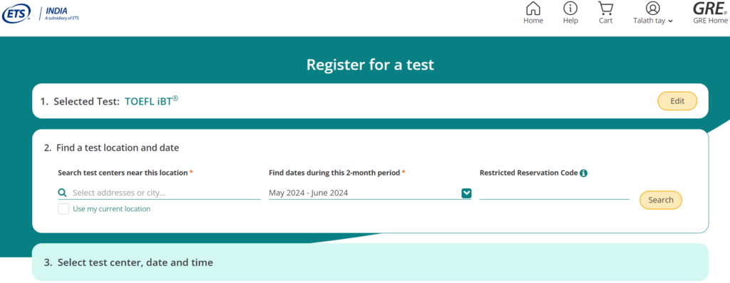 toefl exam